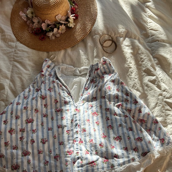 Adorable Poofy Linen styled Skirt - Picture 2 of 6